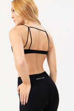 Top Contour Twist  | preto