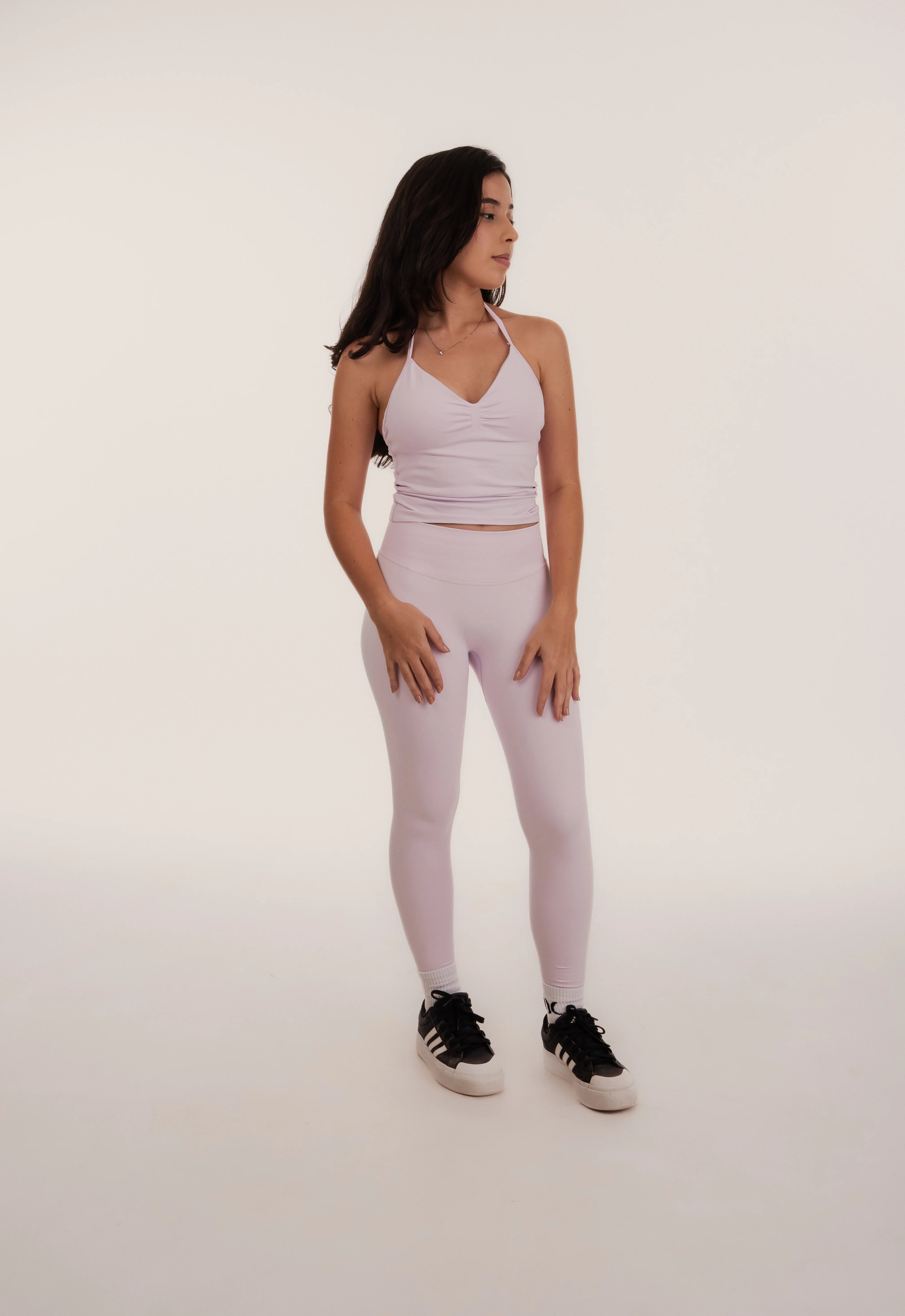 legging fitness seamless alta compressão, estilo gringo , 
lifting, empina bumbum na cor rosa claro